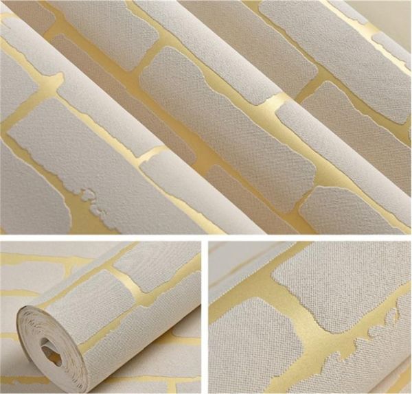 window stickers retro wallpaper waterproof moisture-proof gold brick wall sticker pvc thick dining room bedroom background paper
window stickers retro wallpaper waterproof moisture-proof gold brick wall sticker pvc thick dining room bedroom background paper
