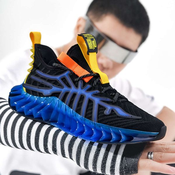 Casual shoes Large blade shoes men's 2021 spring new breathable mesh fashion casual thick soled sports Casual GCX5, 18093 black gold
Casual shoes Large blade shoes men's 2021 spring new breathable mesh fashion casual thick soled sports Casual GCX5, 18093 black gold
