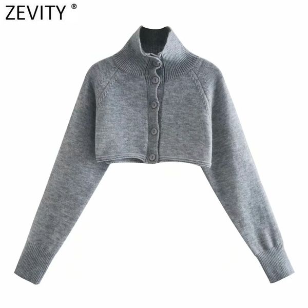 women vintage turtleneck collar button short knitting sweater female basic chic design long sleeve cardigan s656 210420, White;black
women vintage turtleneck collar button short knitting sweater female basic chic design long sleeve cardigan s656 210420, White;black
