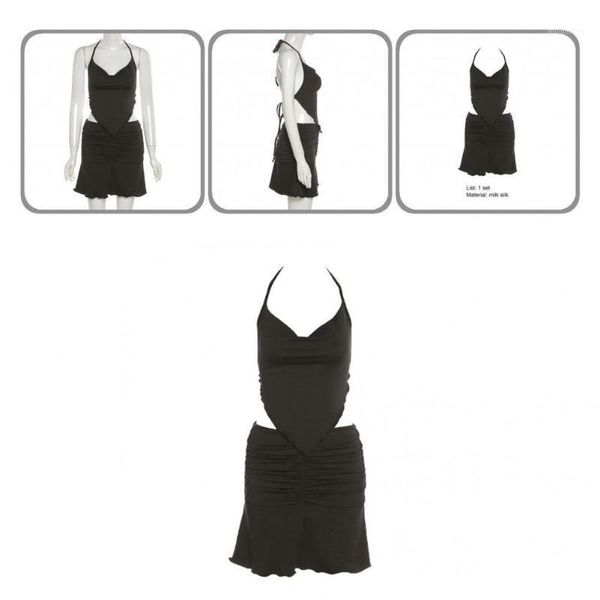 two piece dress mini skirt great short above knee length easy matching bellyband for daily wear bodycon, White
two piece dress mini skirt great short above knee length easy matching bellyband for daily wear bodycon, White
