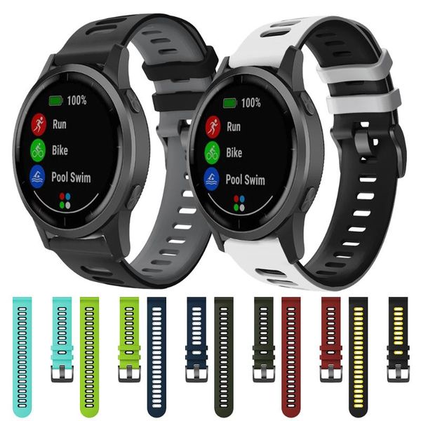 watch bands vivoactive3 correa watchband strap for garmin vivoactive 4 3 / venu silicone band bracelet forerunner 245 245m 645, Black;brown
watch bands vivoactive3 correa watchband strap for garmin vivoactive 4 3 / venu silicone band bracelet forerunner 245 245m 645, Black;brown