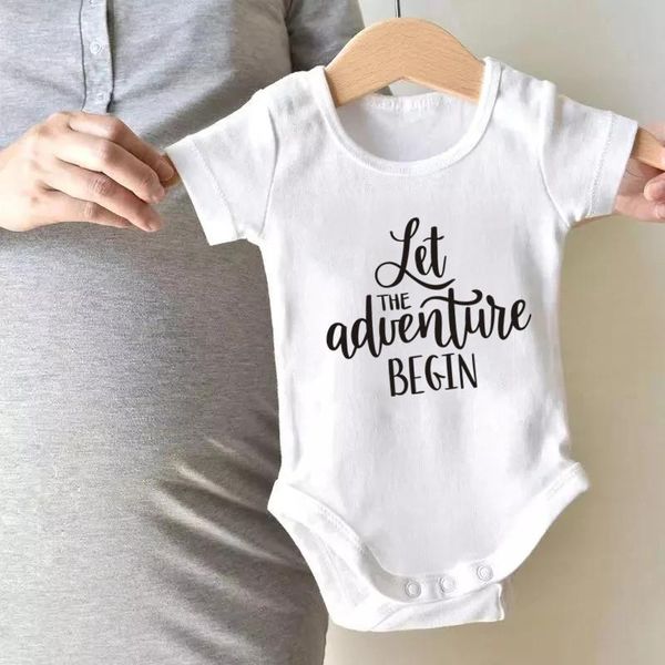 rompers baby jumpsuits 0-24m summer born clothes short sleeve let the adventure begin infant boy girl romper bodysuit, Blue
rompers baby jumpsuits 0-24m summer born clothes short sleeve let the adventure begin infant boy girl romper bodysuit, Blue