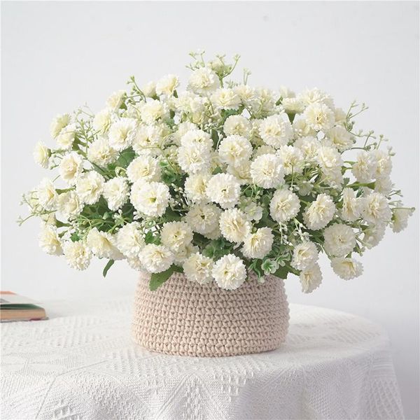 decorative flowers & wreaths artificial bouquet pink 31cm sweet fake clove for home wedding decoration indoor
decorative flowers & wreaths artificial bouquet pink 31cm sweet fake clove for home wedding decoration indoor
