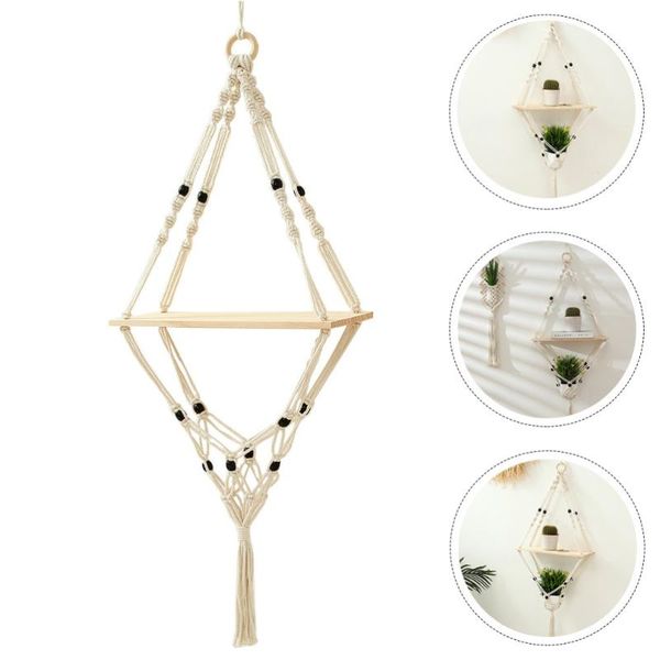 tapestries 1pc nordic style plant bonsai wall hanging rack cotton rope woven decor (khaki)
tapestries 1pc nordic style plant bonsai wall hanging rack cotton rope woven decor (khaki)