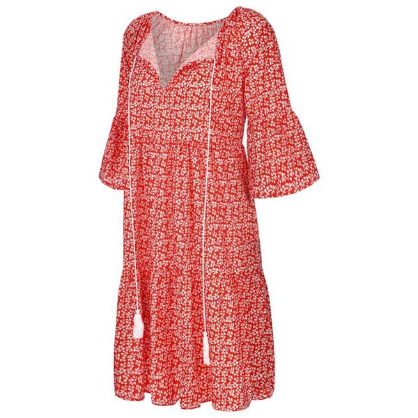 elegant v-neck polyester women dress flare sleeve side split female 2021 autumn midi dresses drop maternity, White
elegant v-neck polyester women dress flare sleeve side split female 2021 autumn midi dresses drop maternity, White