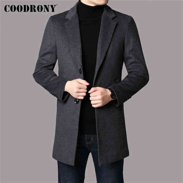 coodrony brand winter jacket thick warm wool coat men clothing arrival trench pocket business casual long overcoat man c8122 211213, Black
coodrony brand winter jacket thick warm wool coat men clothing arrival trench pocket business casual long overcoat man c8122 211213, Black