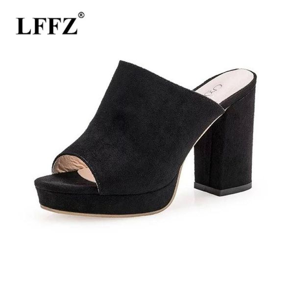 lzzf 2021 summer fashion chunky high heels sandals shoes woman open toe peep slip on women tenis ladies sandalias feminina, Black
lzzf 2021 summer fashion chunky high heels sandals shoes woman open toe peep slip on women tenis ladies sandalias feminina, Black