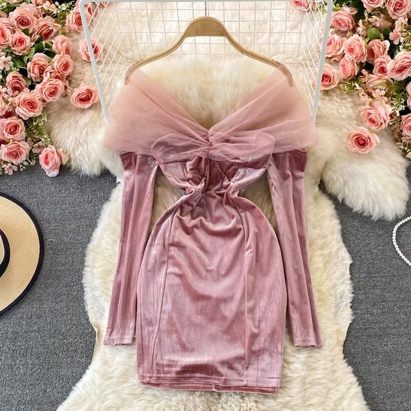 casual dresses uulutonica autumn women elegant fashion a-line solid gauze above knee, mini empire slash neck velvet dress, Black;gray
casual dresses uulutonica autumn women elegant fashion a-line solid gauze above knee, mini empire slash neck velvet dress, Black;gray