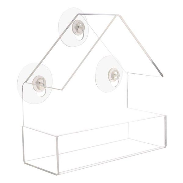other bird supplies transparent plastic adsorption type house shape feeder innovative suction cup
other bird supplies transparent plastic adsorption type house shape feeder innovative suction cup