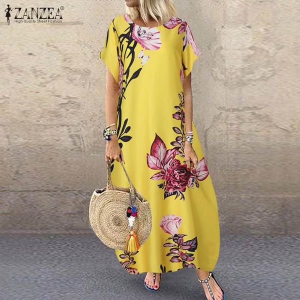 casual dresses zanzea 2021 summer maxi dress elegant women's printed sundress high waist baggy vestidos female floral robe plus size 5x, Black;gray
casual dresses zanzea 2021 summer maxi dress elegant women's printed sundress high waist baggy vestidos female floral robe plus size 5x, Black;gray