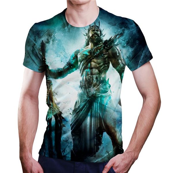 summer poseidon character pattern 3d t-shirt men's clothing casual fashion fun short-sleeved round neck oversized t-shirts, White;black
summer poseidon character pattern 3d t-shirt men's clothing casual fashion fun short-sleeved round neck oversized t-shirts, White;black