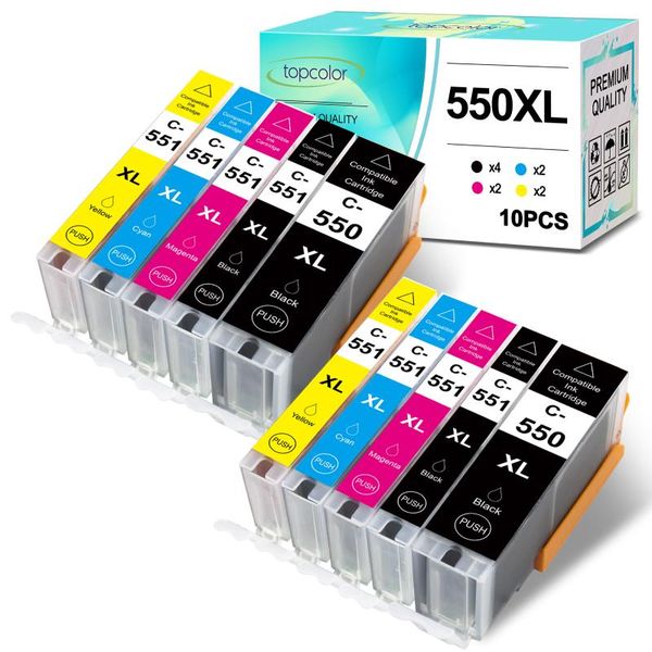 ink cartridges 550xl 551xl cartridge compatible canon pgi550 cli551 for printer pixma mg5450 mg5550 mg5650 mg6350 mg6450 mg6650 7550
ink cartridges 550xl 551xl cartridge compatible canon pgi550 cli551 for printer pixma mg5450 mg5550 mg5650 mg6350 mg6450 mg6650 7550