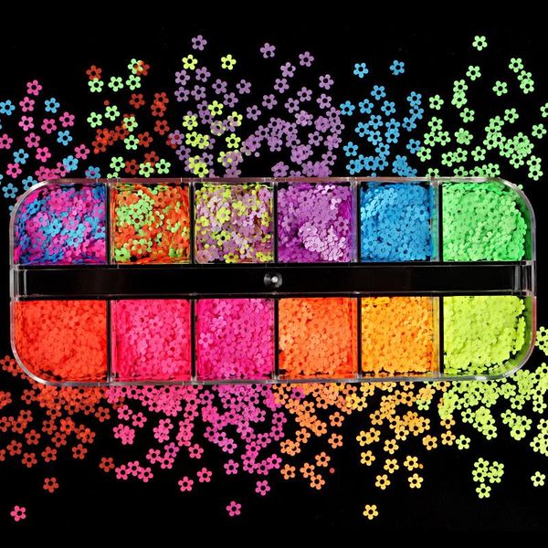 nail art decorations 12 grids fluorescence hollow circle sequins neon round glitter flakes 3d diy colorful slice, Silver;gold
nail art decorations 12 grids fluorescence hollow circle sequins neon round glitter flakes 3d diy colorful slice, Silver;gold