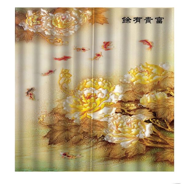 modern chinese style customize goldfish flowers curtain for living room bedroom blackout sunshade window drapes decoration &
modern chinese style customize goldfish flowers curtain for living room bedroom blackout sunshade window drapes decoration &