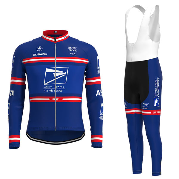 racing sets 2004 competition postal team retro man cycling jersey long sleeve set triathlon mtb biker outfit hombre, Black;blue
racing sets 2004 competition postal team retro man cycling jersey long sleeve set triathlon mtb biker outfit hombre, Black;blue