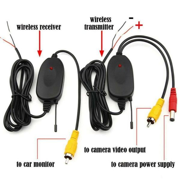 car gps & accessories reverse parking backup cam monitor 2.4g wireless video transmitter receiver adapter kit for truck rear view camera
car gps & accessories reverse parking backup cam monitor 2.4g wireless video transmitter receiver adapter kit for truck rear view camera