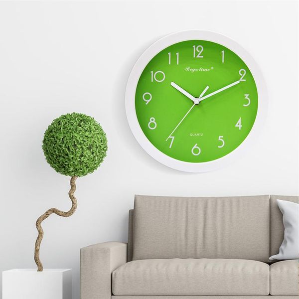wall clocks simple modern solid color clock mute creative children's room bedroom living quartz
wall clocks simple modern solid color clock mute creative children's room bedroom living quartz