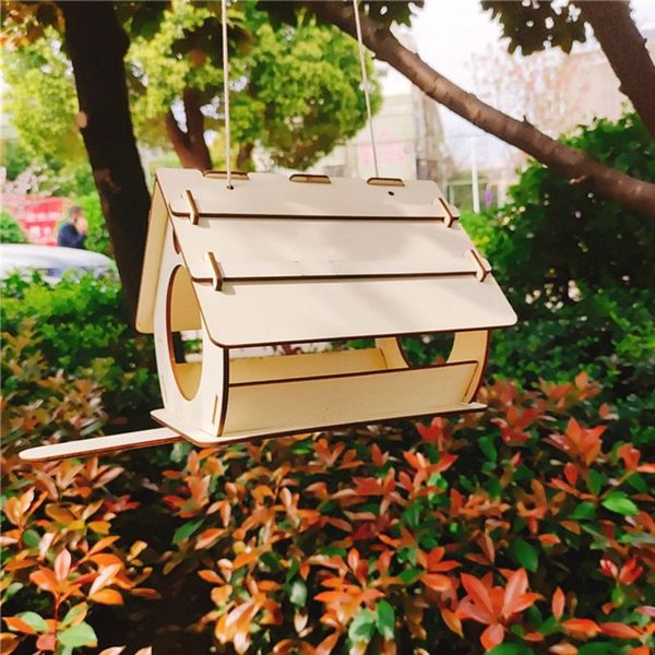 other bird supplies 40# hanging wooden feeder diy assembled garden decoration outdoor cage pendant house water feed case
other bird supplies 40# hanging wooden feeder diy assembled garden decoration outdoor cage pendant house water feed case