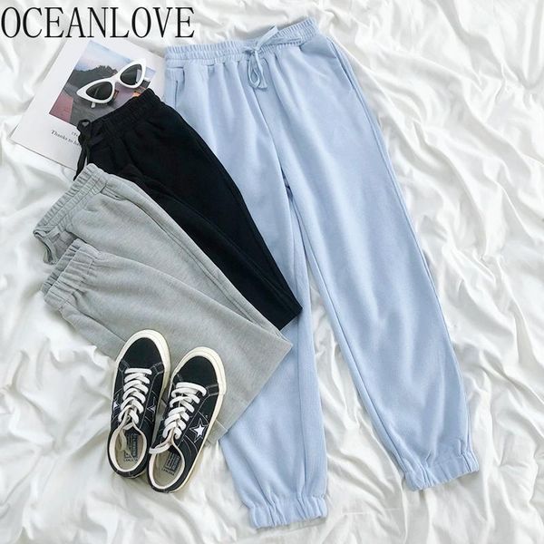women's pants & capris oceanlove sweatpants solid high waist casual drawstring autumn women korean style 2021 trousers exercise fashion, Black;white
women's pants & capris oceanlove sweatpants solid high waist casual drawstring autumn women korean style 2021 trousers exercise fashion, Black;white
