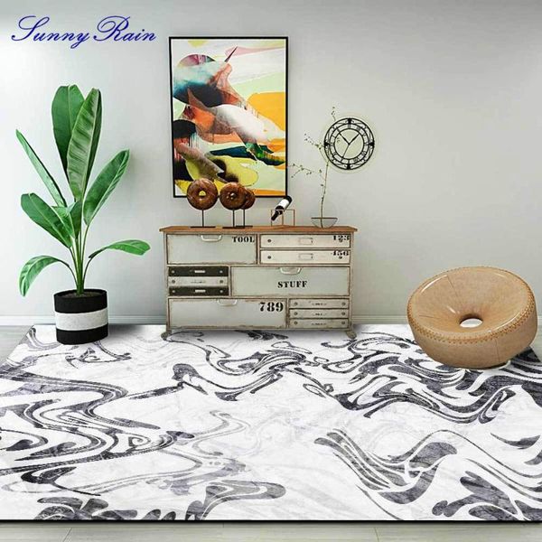 sunnyrain 1-piece fleece printed marbling pattern area rug for home living room carpet bedroom rugs kitchen carpets
sunnyrain 1-piece fleece printed marbling pattern area rug for home living room carpet bedroom rugs kitchen carpets
