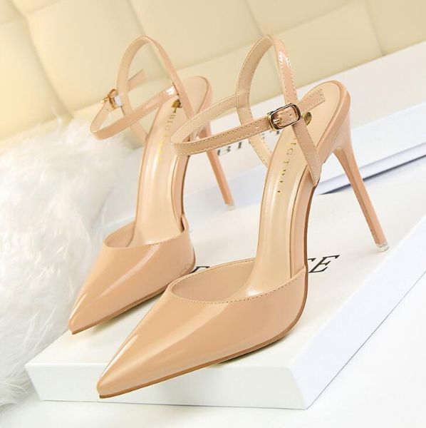 classic women's high heels .5cm elegant sandals woman pumps stiletto women's sandals party shoes, Black
classic women's high heels .5cm elegant sandals woman pumps stiletto women's sandals party shoes, Black