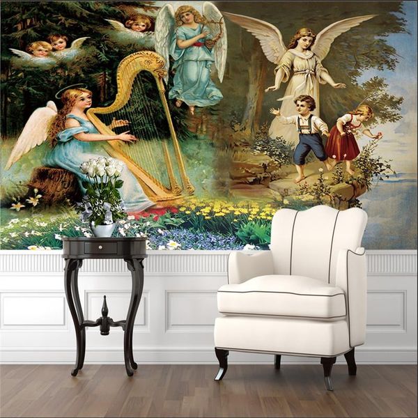 wallpapers european-style angel oil painting 3d living room bedroom background wall mural ceiling decor wallpaper papers home
wallpapers european-style angel oil painting 3d living room bedroom background wall mural ceiling decor wallpaper papers home
