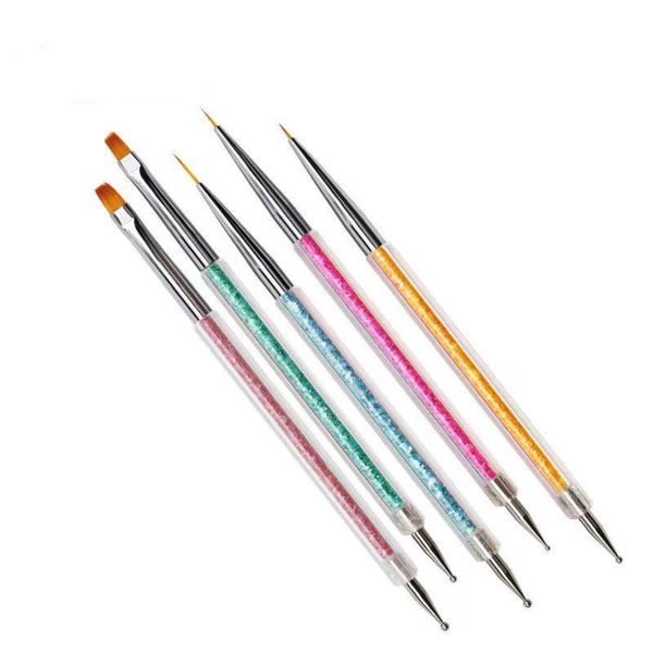 nail brushes 5pcs acrylic french stripe art liner brush set 3d tips manicure ultra-thin line drawing pen uv gel painting tools, Yellow
nail brushes 5pcs acrylic french stripe art liner brush set 3d tips manicure ultra-thin line drawing pen uv gel painting tools, Yellow