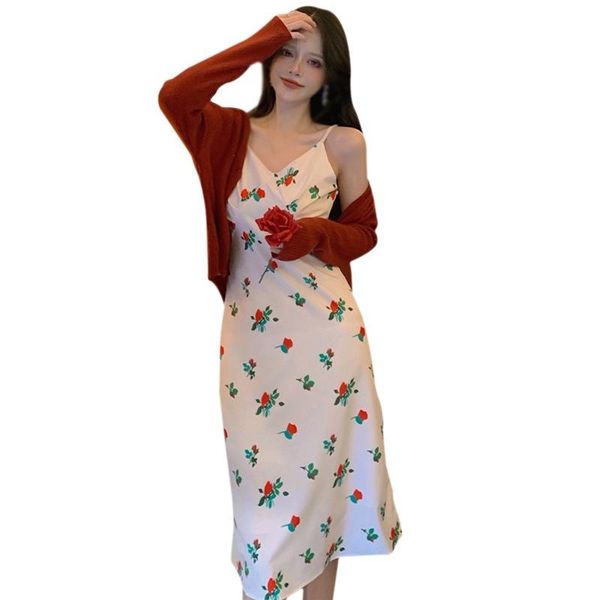 casual dresses korean fashion female floral print sleeveless summer sling dress women's vestidos, Black;gray
casual dresses korean fashion female floral print sleeveless summer sling dress women's vestidos, Black;gray