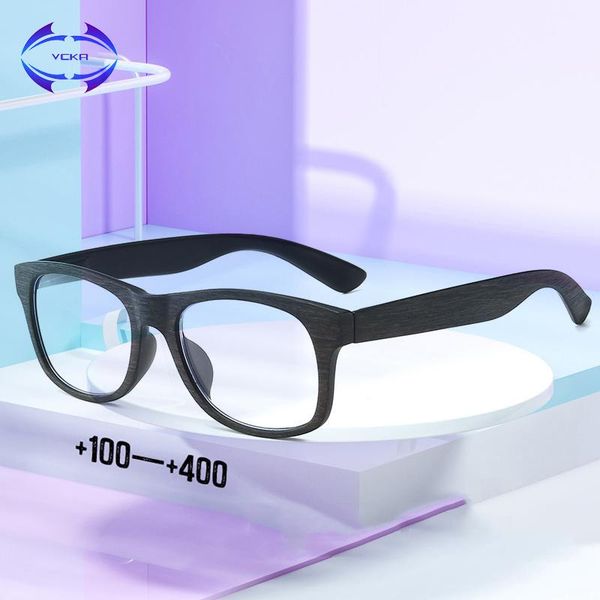 sunglasses vcka imitation wood grain reading glasses fashion square anti blue-ray men women eyewear prescription diopter + 1.0 to 4.0, White;black
sunglasses vcka imitation wood grain reading glasses fashion square anti blue-ray men women eyewear prescription diopter + 1.0 to 4.0, White;black