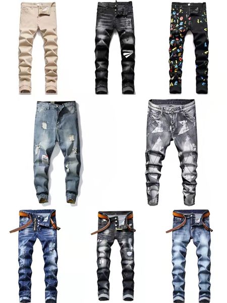new european goods original jeans for men paint printing multi-color elastic trend jeans mens fashion versatile elastics jeans designer, Blue
new european goods original jeans for men paint printing multi-color elastic trend jeans mens fashion versatile elastics jeans designer, Blue