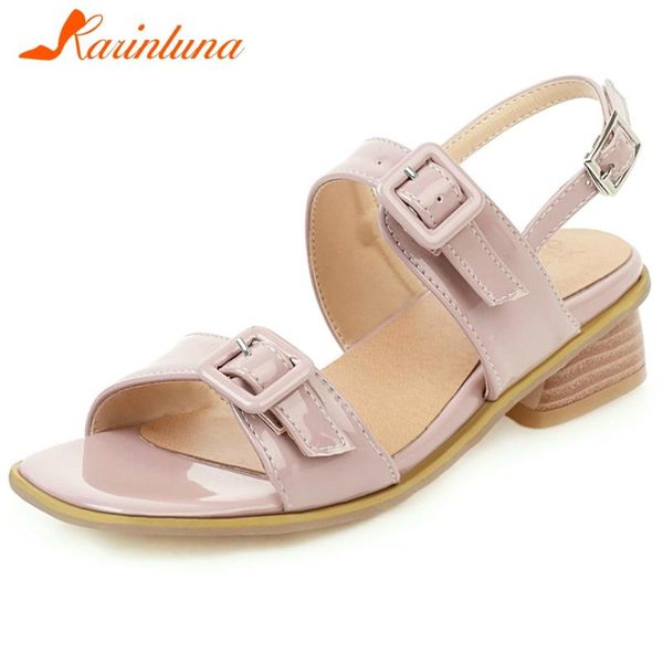 brand design buckle sandals 2021 casual breathable women elegant med chunky heels shoes woman, Black
brand design buckle sandals 2021 casual breathable women elegant med chunky heels shoes woman, Black