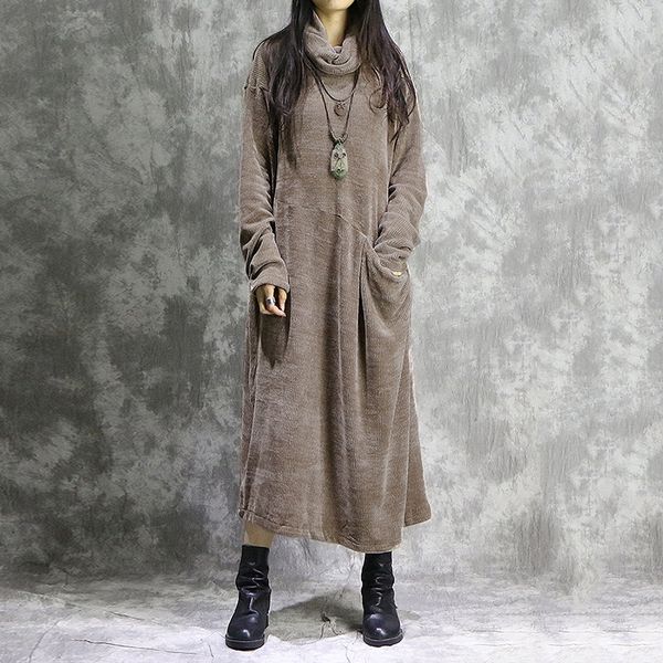 zanzea women turtleneck long sleeve corduroy dress autumn vintage solid long sundress baggy vestido plus size kaftan dresses 5xl, Black;gray
zanzea women turtleneck long sleeve corduroy dress autumn vintage solid long sundress baggy vestido plus size kaftan dresses 5xl, Black;gray