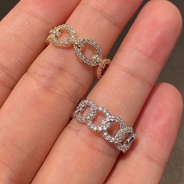 cuban link chain wedding eternity band ring with cubic zirconia for women girls silver or gold tone
cuban link chain wedding eternity band ring with cubic zirconia for women girls silver or gold tone
