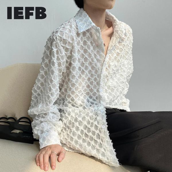 men's casual shirts iefb abstinence shirt high-class temperament diamond cut-out long sleeve sunscreen clothing korean for men women 9y, White;black
men's casual shirts iefb abstinence shirt high-class temperament diamond cut-out long sleeve sunscreen clothing korean for men women 9y, White;black