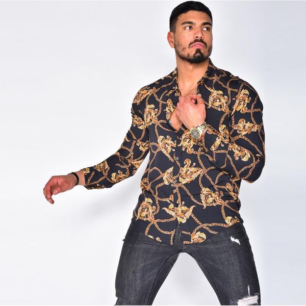 men's casual shirts 2021 englnd style long sleeve fashion printed shirt men streetwear clothing cardigan design blouses, White;black
men's casual shirts 2021 englnd style long sleeve fashion printed shirt men streetwear clothing cardigan design blouses, White;black
