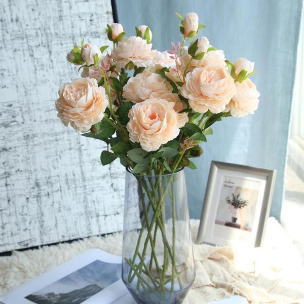 61cm long european artificial flower 3 head home silk peony wedding foreign rose decorative party decor 1pcs flowers & wreaths
61cm long european artificial flower 3 head home silk peony wedding foreign rose decorative party decor 1pcs flowers & wreaths