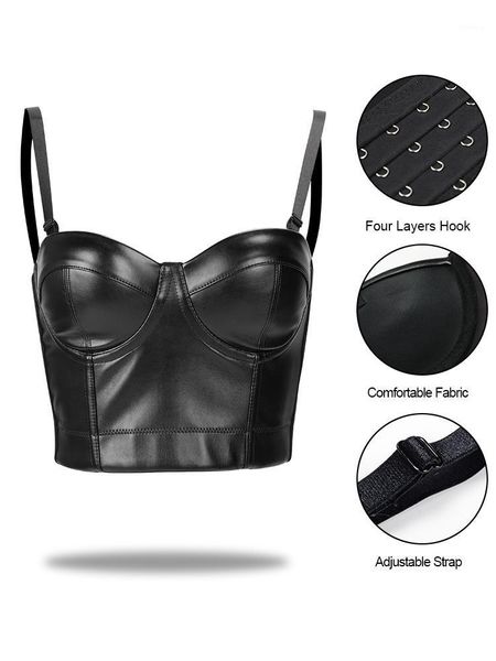 corset gothic steampunk bustier corsets leather bra push up fashion party club slimming underwear bustiers, Black;white
corset gothic steampunk bustier corsets leather bra push up fashion party club slimming underwear bustiers, Black;white