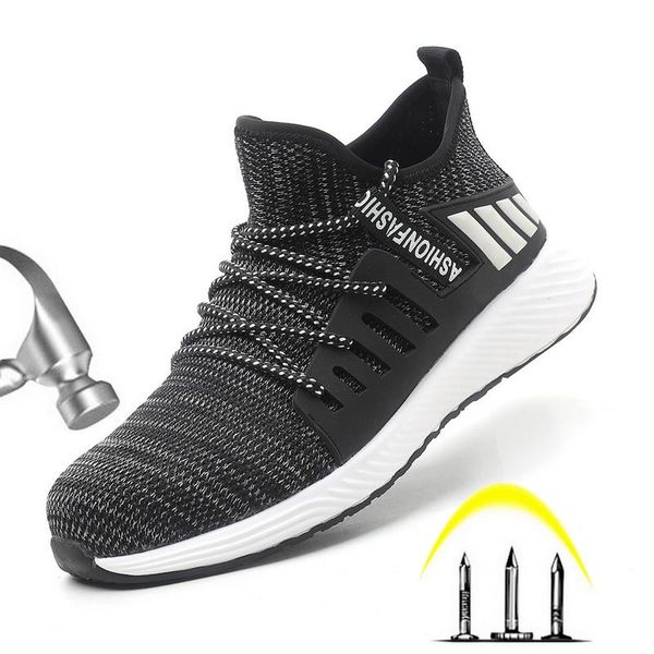 boots men safety shoes with metal toe indestructible ryder shoe work steel waterproof breathable sneakers, Black
boots men safety shoes with metal toe indestructible ryder shoe work steel waterproof breathable sneakers, Black