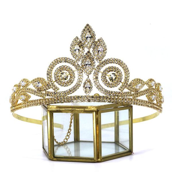hair clips & barrettes baroque gold crown luxury cubic zirconia dripping headwear bridal crystal wedding accessories beauty graduation, Golden;silver
hair clips & barrettes baroque gold crown luxury cubic zirconia dripping headwear bridal crystal wedding accessories beauty graduation, Golden;silver