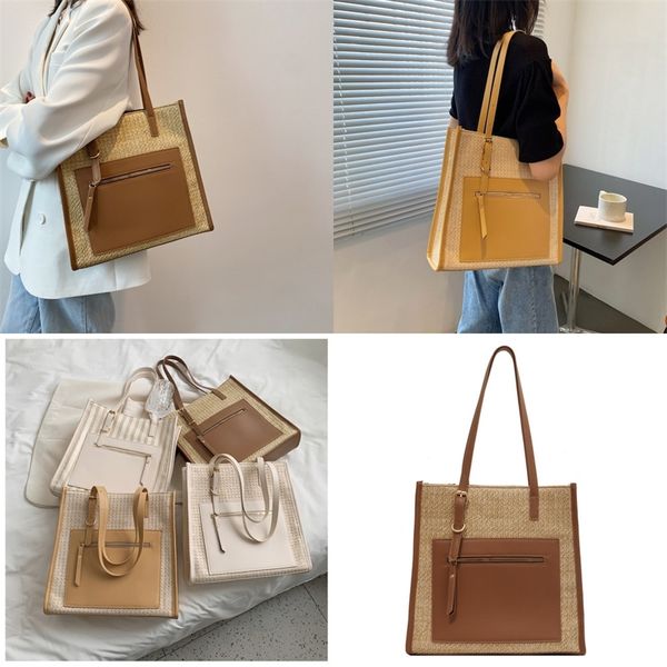 discount large capacity tote women's bag new woven shoulder student book hand style commuting purse
discount large capacity tote women's bag new woven shoulder student book hand style commuting purse