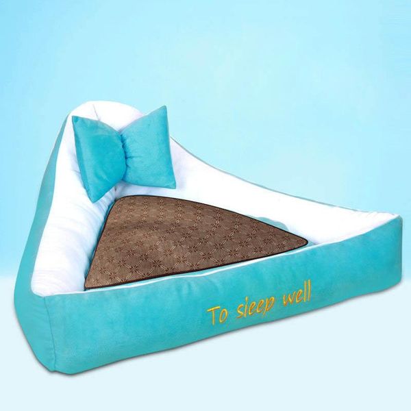 classical striped pet mat fashion dog bed house breathable cotton soft cat kennel nest square for small medium kennels & pens
classical striped pet mat fashion dog bed house breathable cotton soft cat kennel nest square for small medium kennels & pens