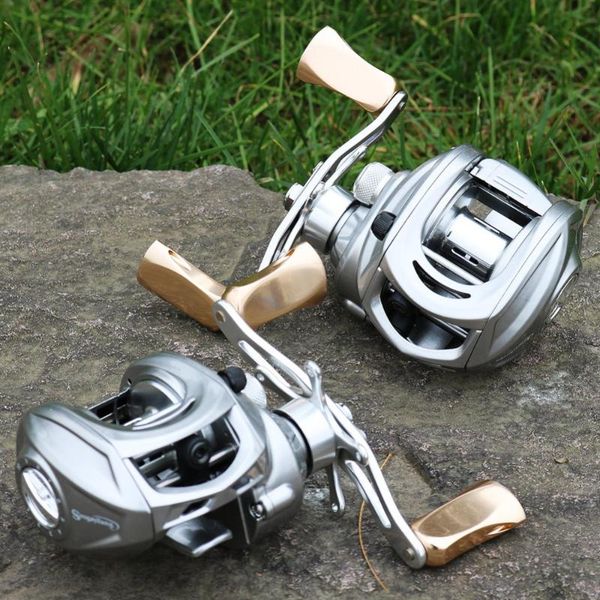 baitcasting reels silver color fishing reel 10bb ball bearings coil left/right hand gt 7.0:1
baitcasting reels silver color fishing reel 10bb ball bearings coil left/right hand gt 7.0:1