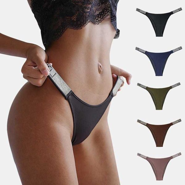 weimi rhinestone underwear female summer high waist traceless ice t-shaped pants love half buttock t-pants, Black;white
weimi rhinestone underwear female summer high waist traceless ice t-shaped pants love half buttock t-pants, Black;white