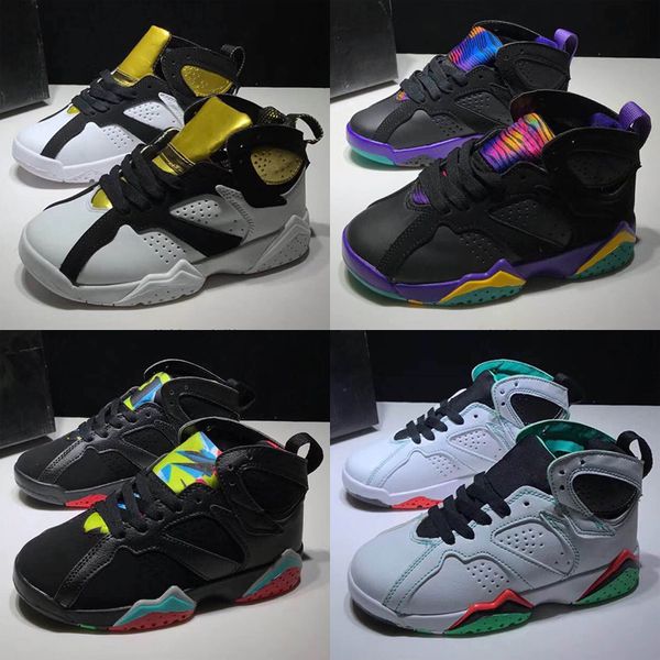 2022 jumpman 7s baby kids mens basketball shoes women purple unc bordeaux panton pure money nothing raptor n7 zapatos trainer sports size 28, Black
2022 jumpman 7s baby kids mens basketball shoes women purple unc bordeaux panton pure money nothing raptor n7 zapatos trainer sports size 28, Black