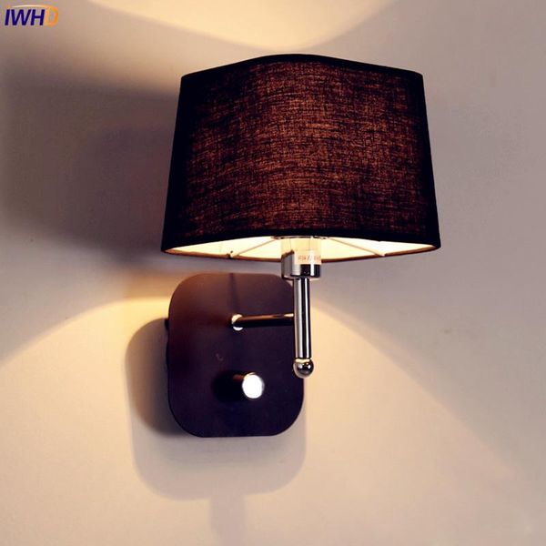 wall lamp iwhd nordic modern led living room fabric switch light stair arandela lampara pared
wall lamp iwhd nordic modern led living room fabric switch light stair arandela lampara pared