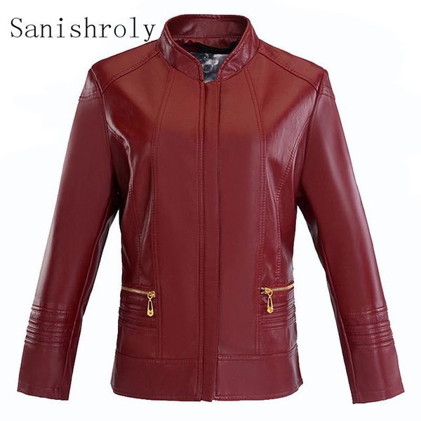 women's jackets sanishroly spring autumn women pu leather coat slim soft faux jacket female basic zipper motorcycle coats short 713, Black;brown
women's jackets sanishroly spring autumn women pu leather coat slim soft faux jacket female basic zipper motorcycle coats short 713, Black;brown