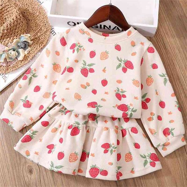 1 6y girls dress suit for childrens clothing baby kids strawberry print clothes outfits set, White
1 6y girls dress suit for childrens clothing baby kids strawberry print clothes outfits set, White