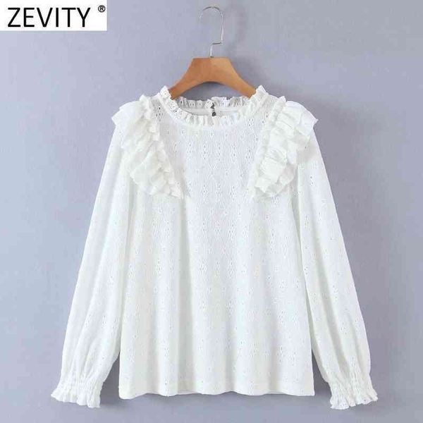 zevity women sweet cascading ruffle patchwork casual slim shirt female hollow out embroidery blouse roupas chic ls9089 210419, White
zevity women sweet cascading ruffle patchwork casual slim shirt female hollow out embroidery blouse roupas chic ls9089 210419, White
