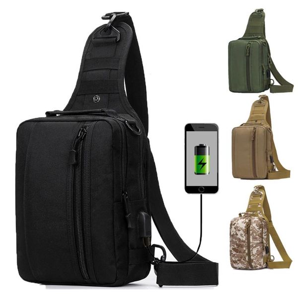outdoor bags tactical chest bag with usb charging military shoulder camouflage sling fishing travel camping
outdoor bags tactical chest bag with usb charging military shoulder camouflage sling fishing travel camping