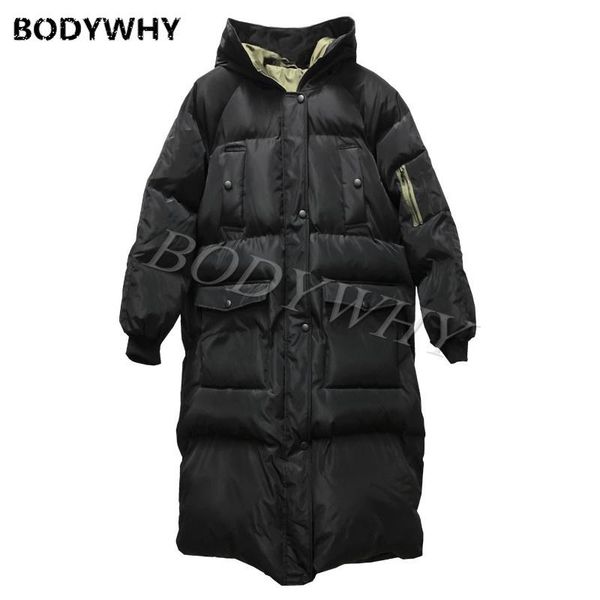 spring men winter jacket silk-like cotton padded hooded loose fit warm long puffer coat outwear fashion men's down & parkas, Black
spring men winter jacket silk-like cotton padded hooded loose fit warm long puffer coat outwear fashion men's down & parkas, Black